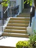 Yorkstone steps at a house in London