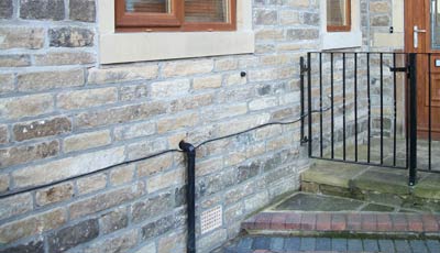 Delved walling stone